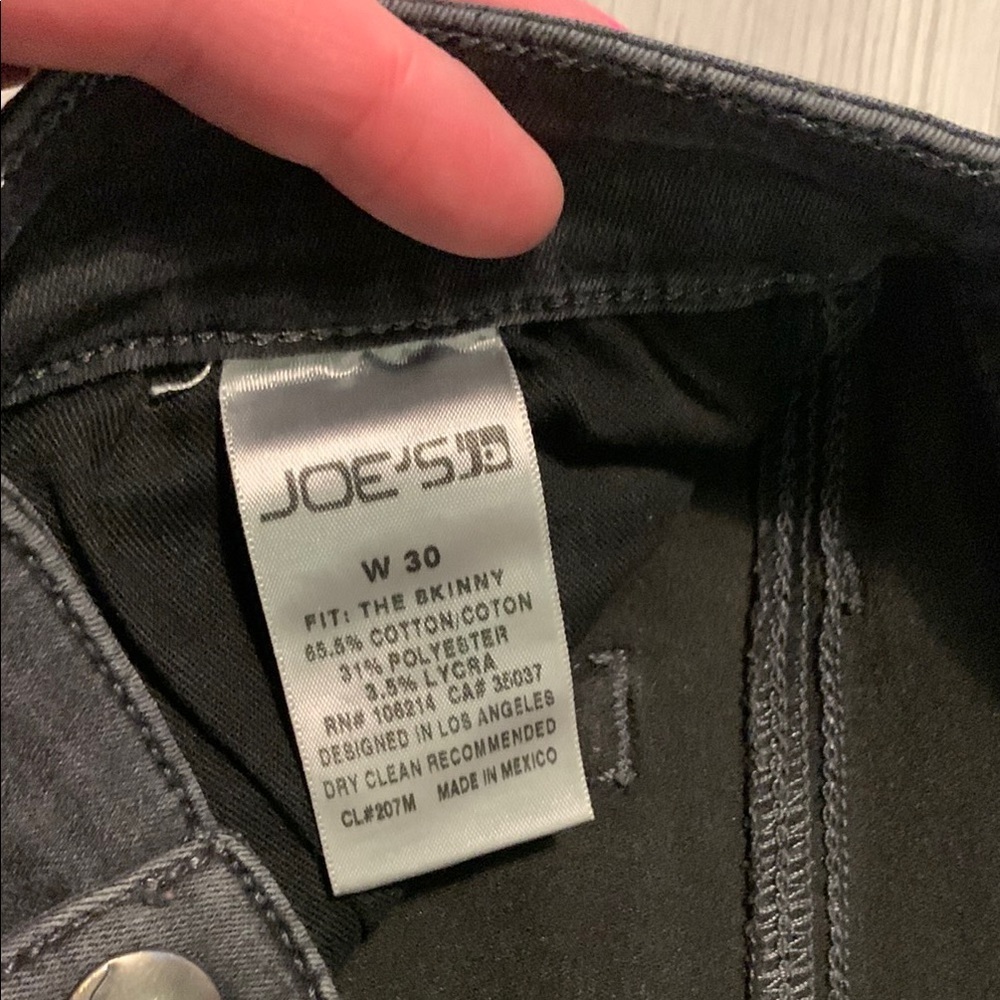 Joe's Jeans Gray Skinny Jeans Modern Fit - Picture 2 of 4
